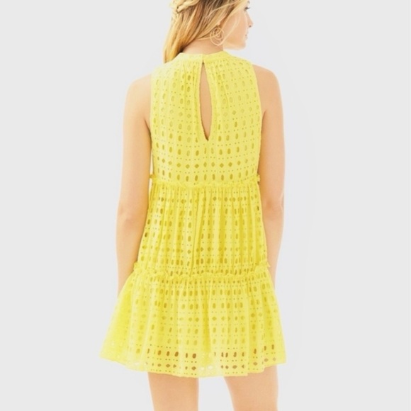 Lilly Pulitzer Indira Eyelet Swing Mini Dress - Picture 2 of 11